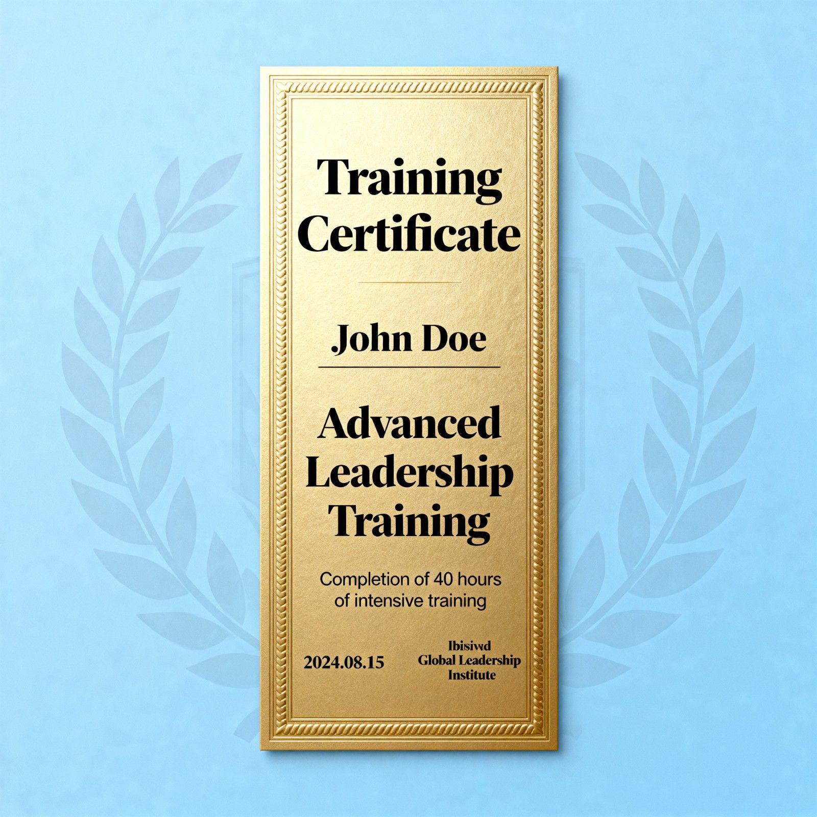 Certificates - Design 04