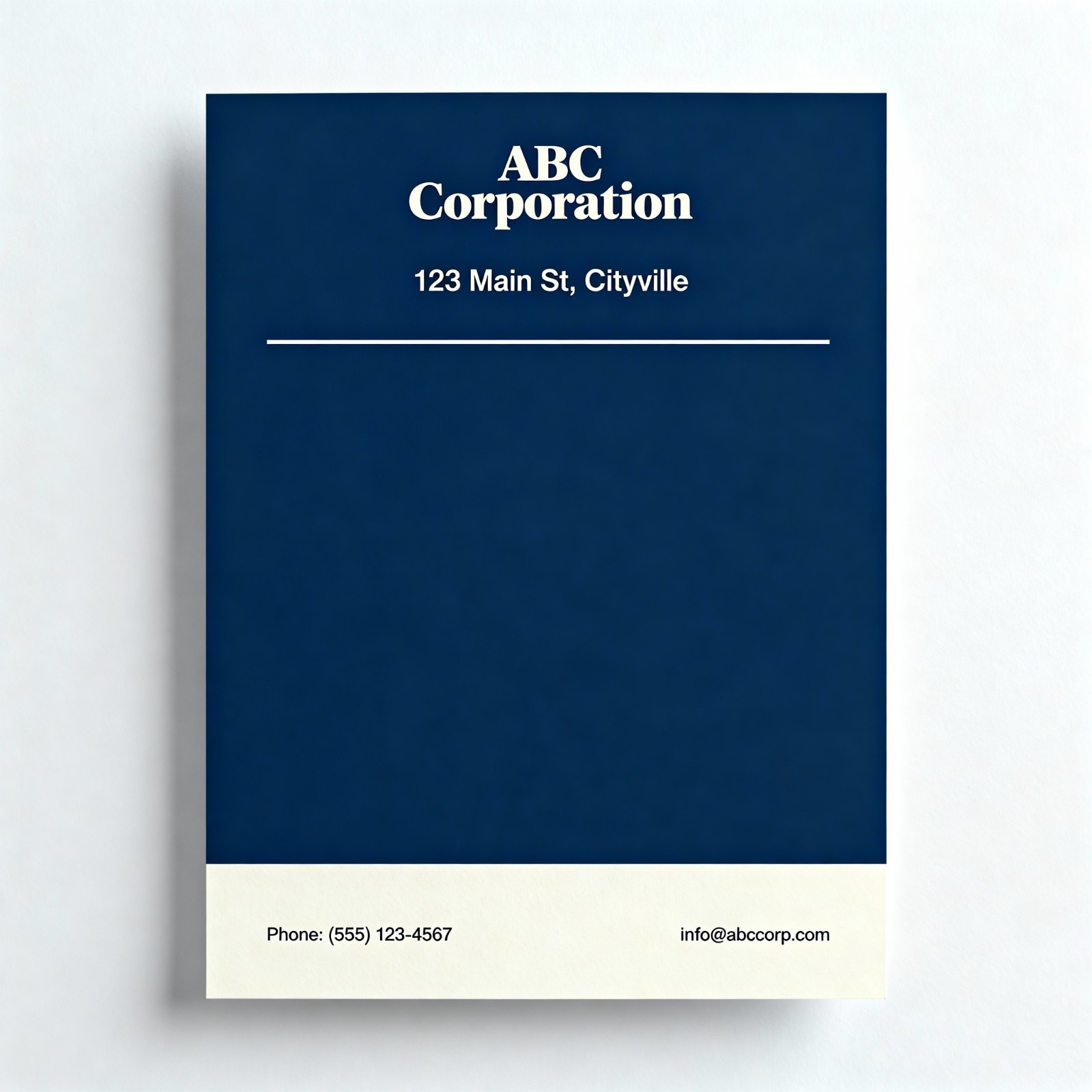 Letterheads - Design 01