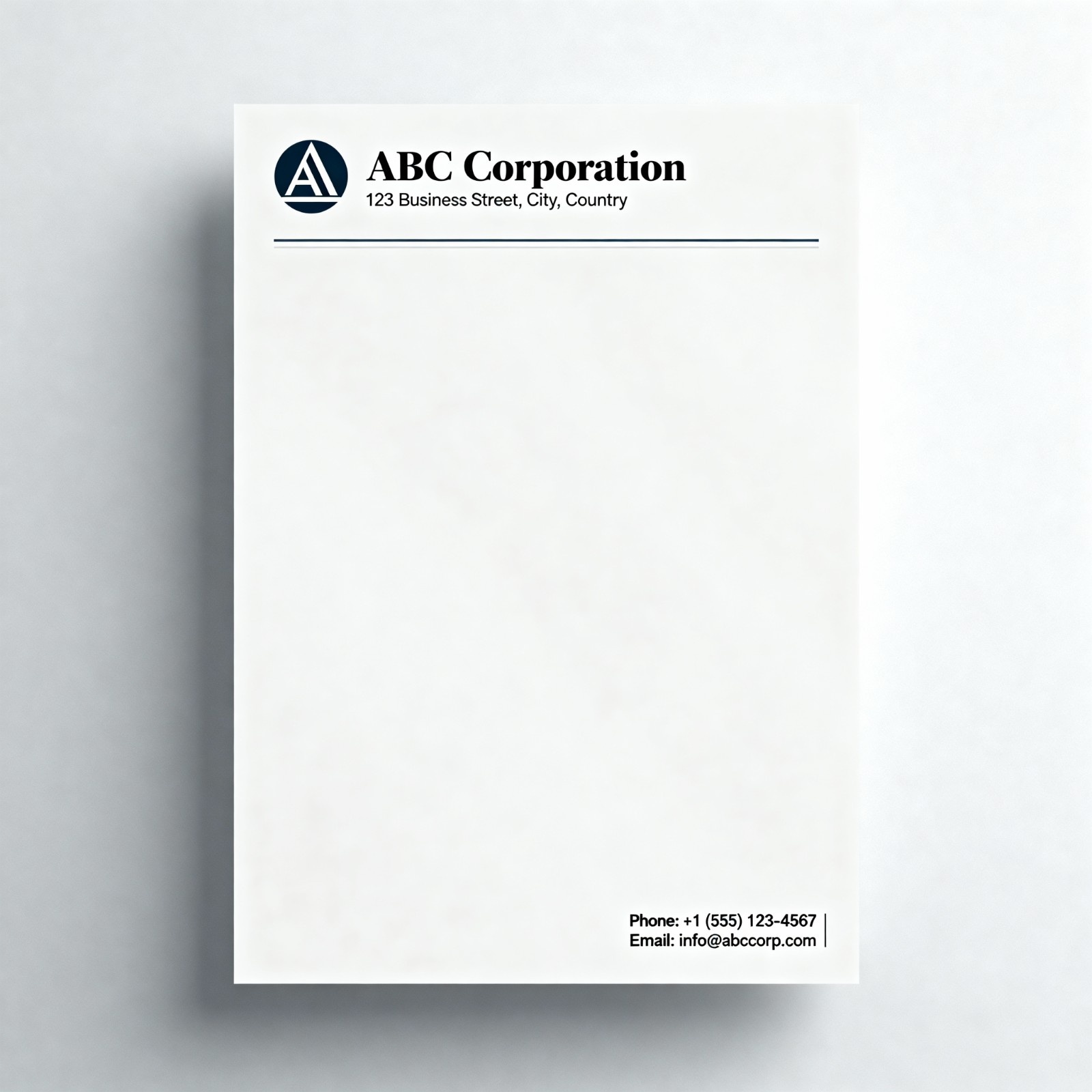 Letterheads - Design 03