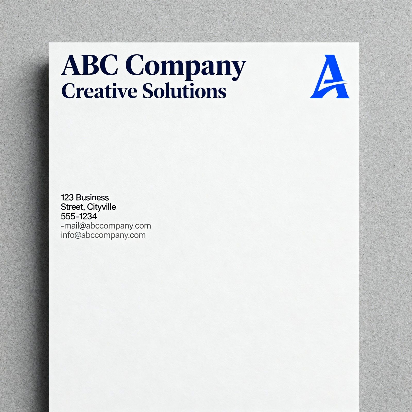 Letterheads - Design 04