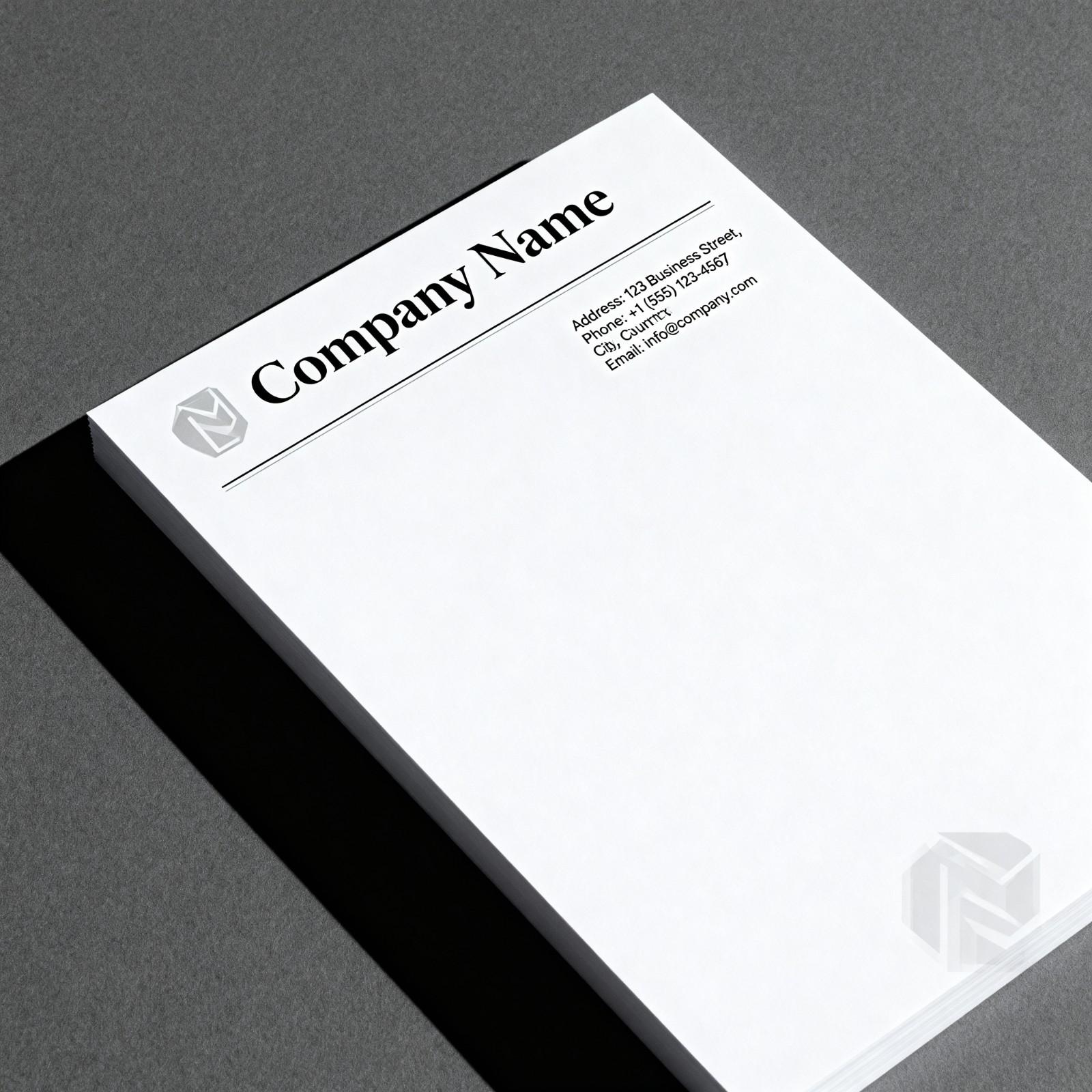 Letterheads - Design 08